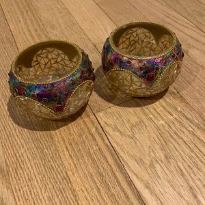 NWT Ornate Tealight Holders